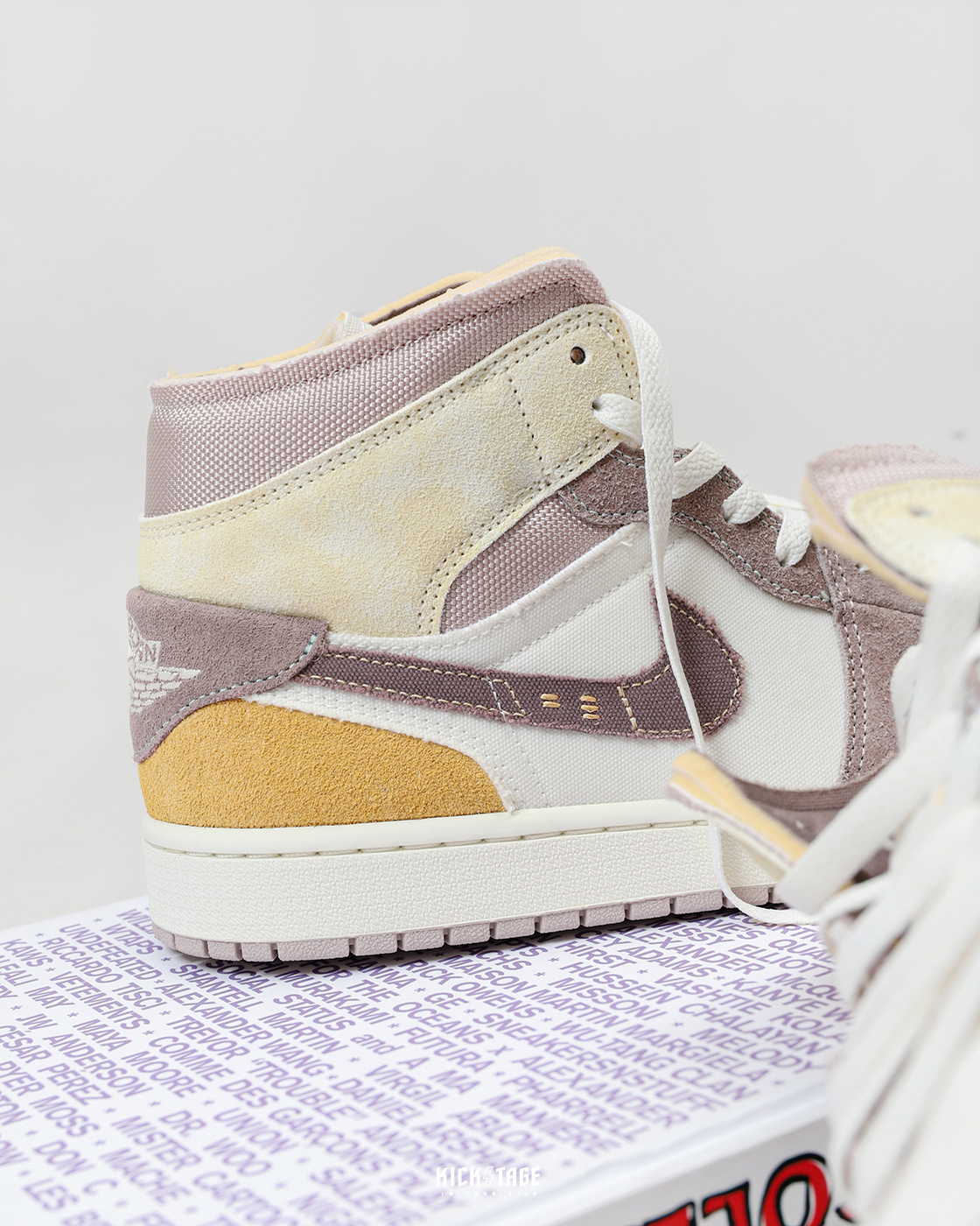 NIKE AIR JORDAN 1 MID 摩卡Taupe Haze 休閒鞋【DM9652-102】