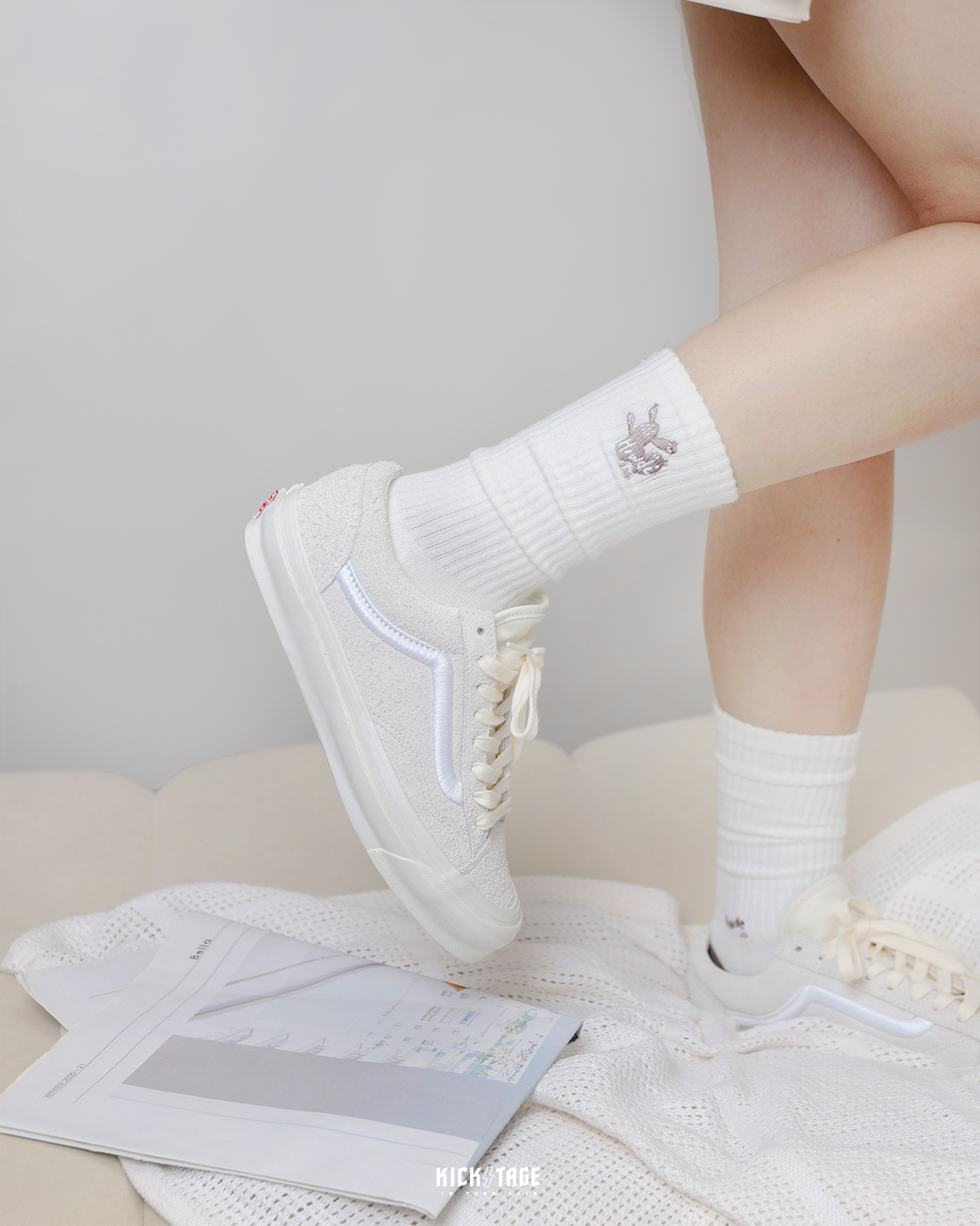 [特價售出無退換] 男女鞋 VANS OG STYLE 36 LX 立體刺繡 麂皮 板鞋 休閒鞋 燕麥白【VN0A4BVEQJM】土黃色【VN0A4BVEZ7J】莫藍迪綠【VN0A4BVEY7V】