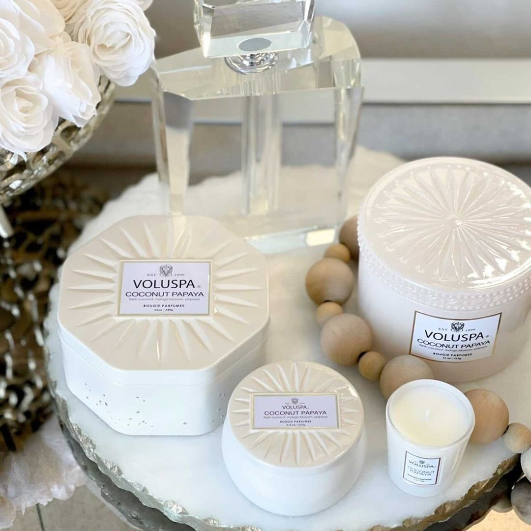 Coconut Papaya 椰香木瓜 香氛蠟燭 華麗年代系列- Voluspa