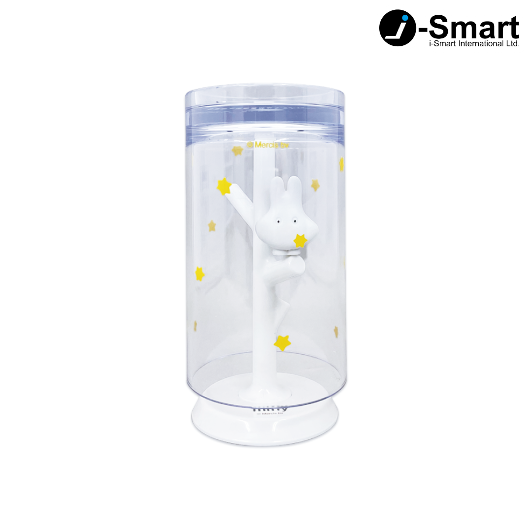 Hashy-漱口杯連杯架-Miffy幽靈