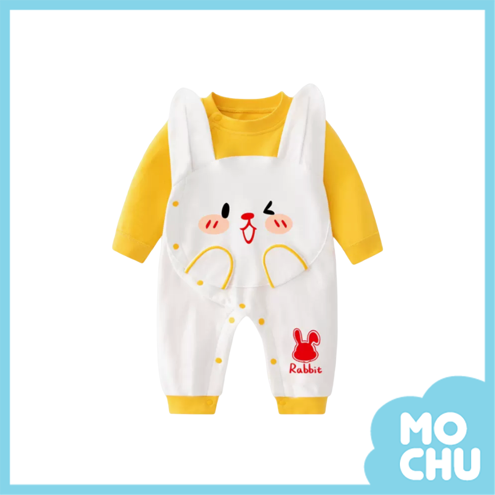 萌萌兔長袖連身衣