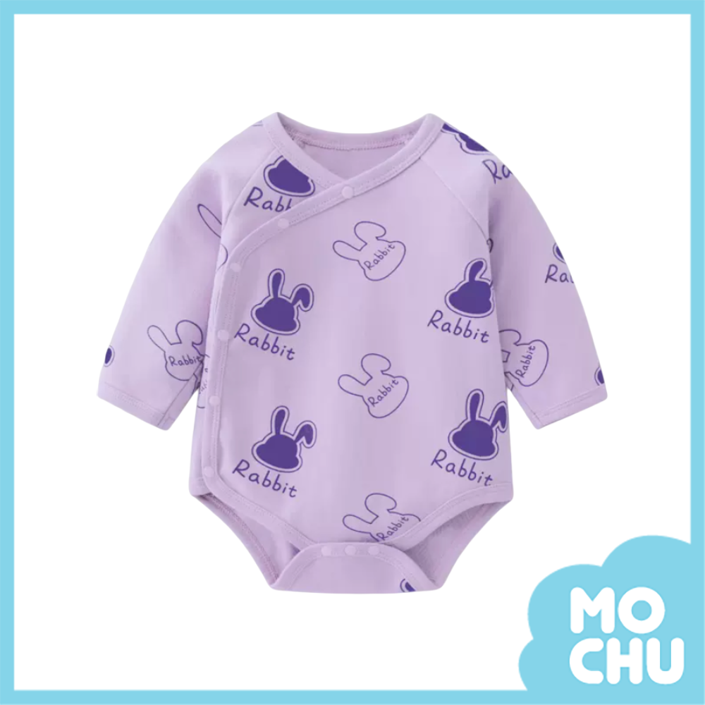 紫芋兔長袖包屁衣