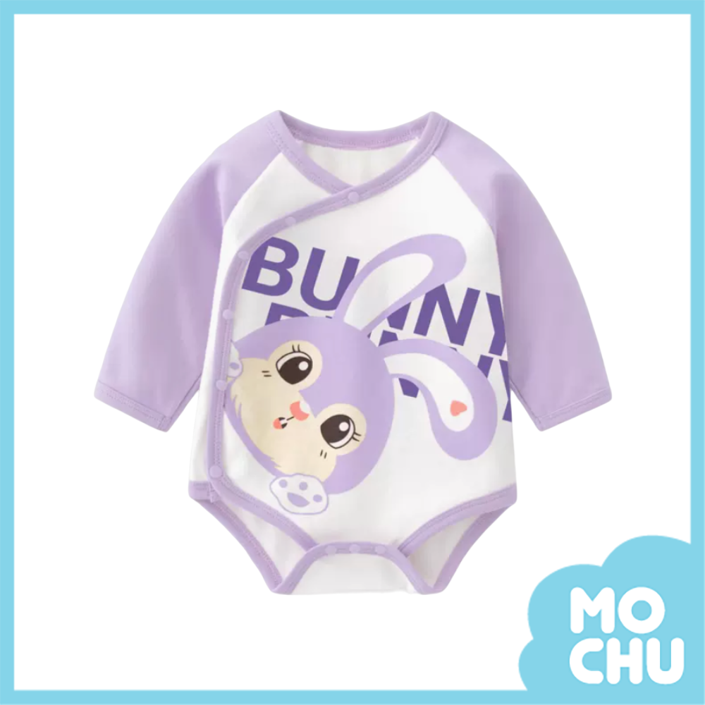 字母兔長袖包屁衣