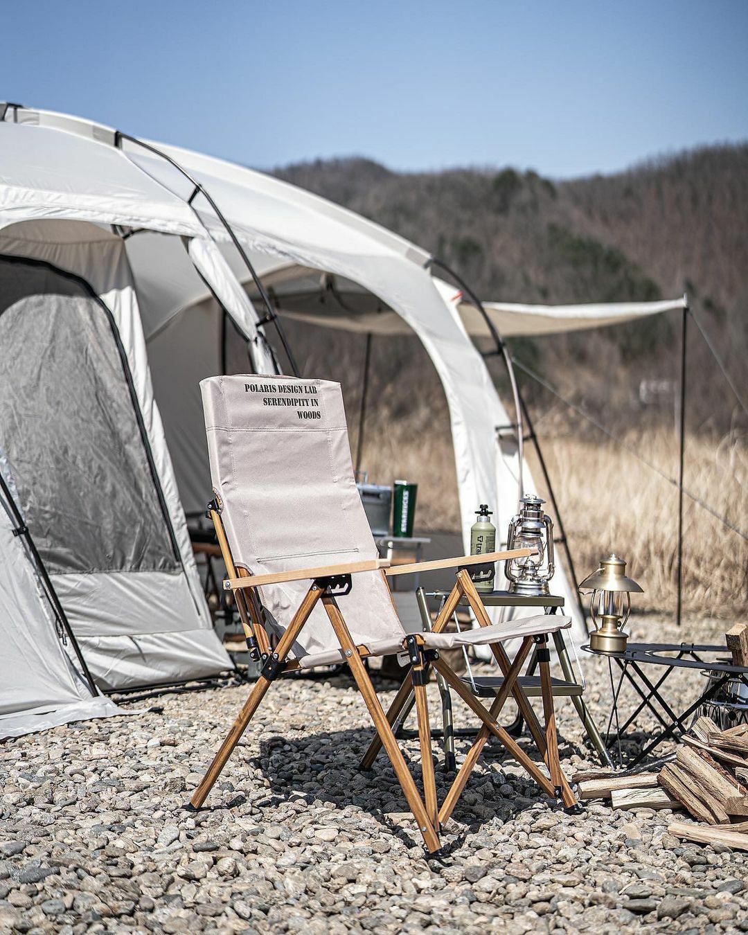 【POLARIS北極星】Silentium 四段折疊露營椅