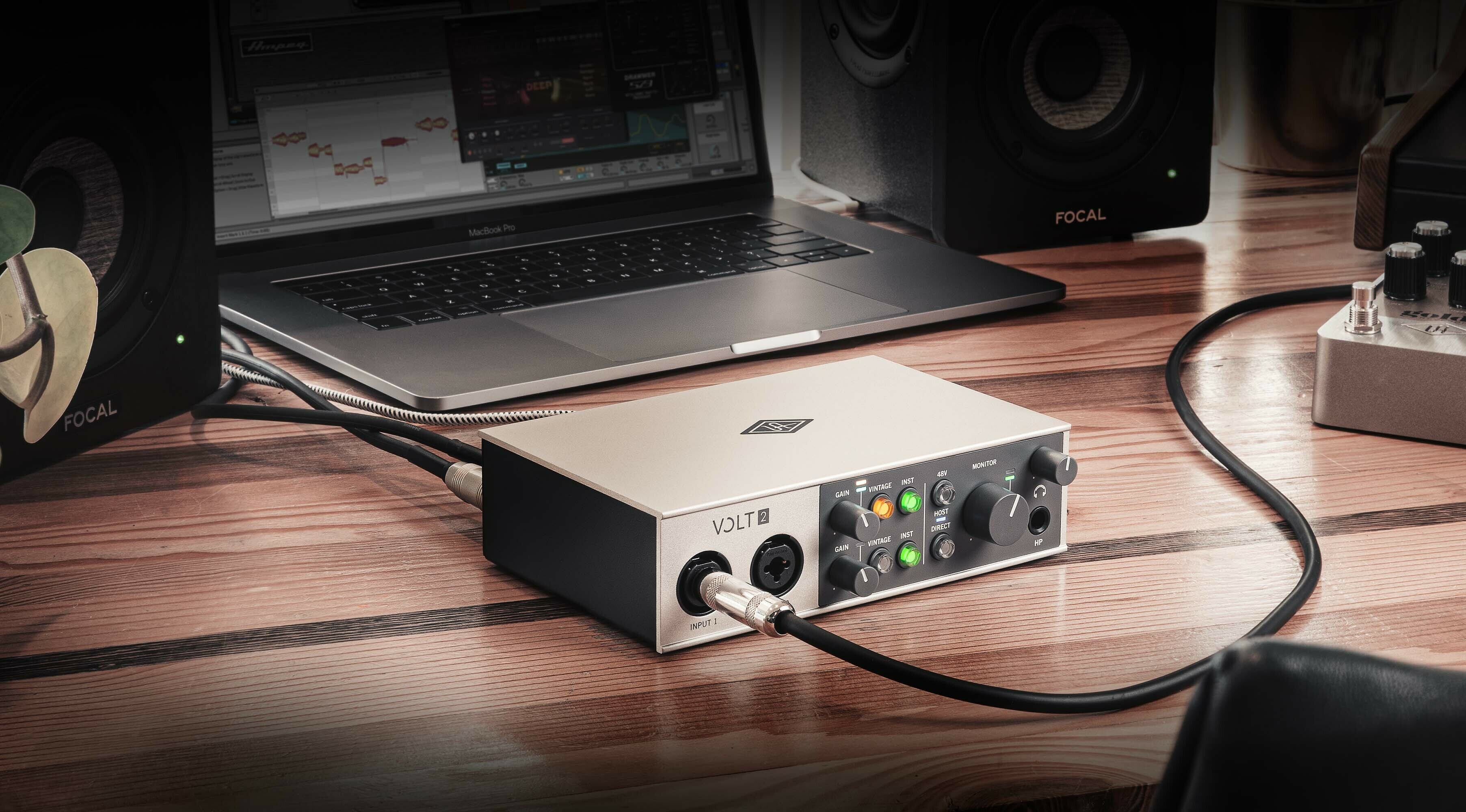 Universal Audio,VOLT2,錄音介面,宅錄,錄音VOLT1,