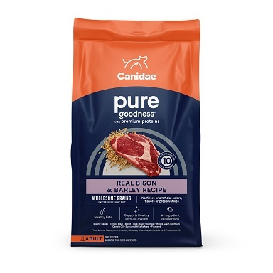 Canidae 無穀物陸地成犬配方(野牛) 4lb / 10lb / 21lb