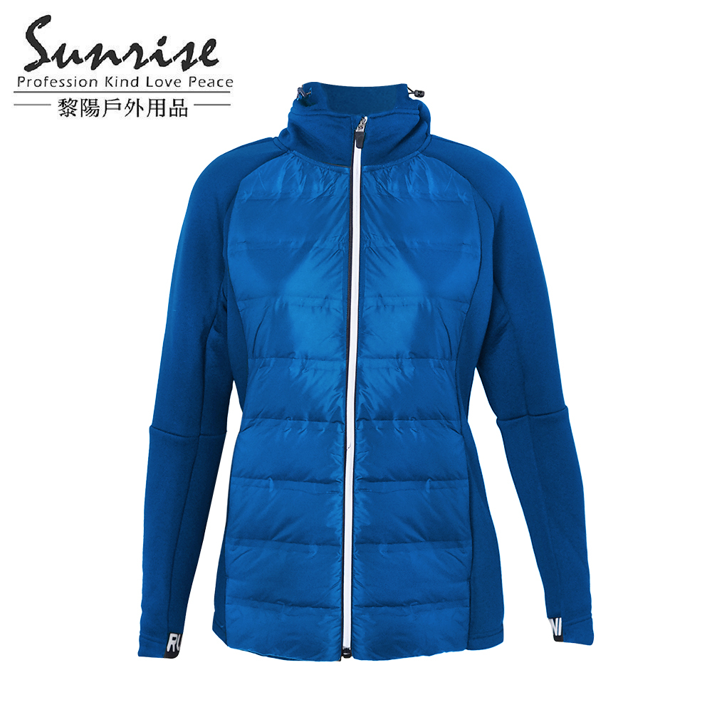 羽絨拼接軟殼外套 女款 (3色) 白鴨羽絨/保暖/柔軟/輕量/高海拔登山 02CFA75014