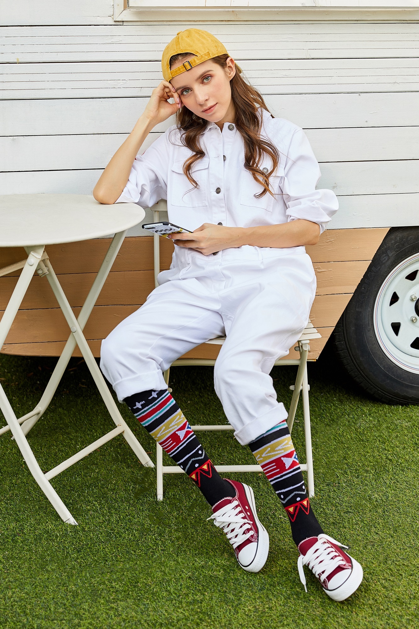 石器時代｜經典設計師款．壓力及膝襪