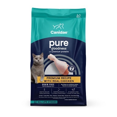 Canidae 無穀物雞肉全貓配方 5lb/10lb