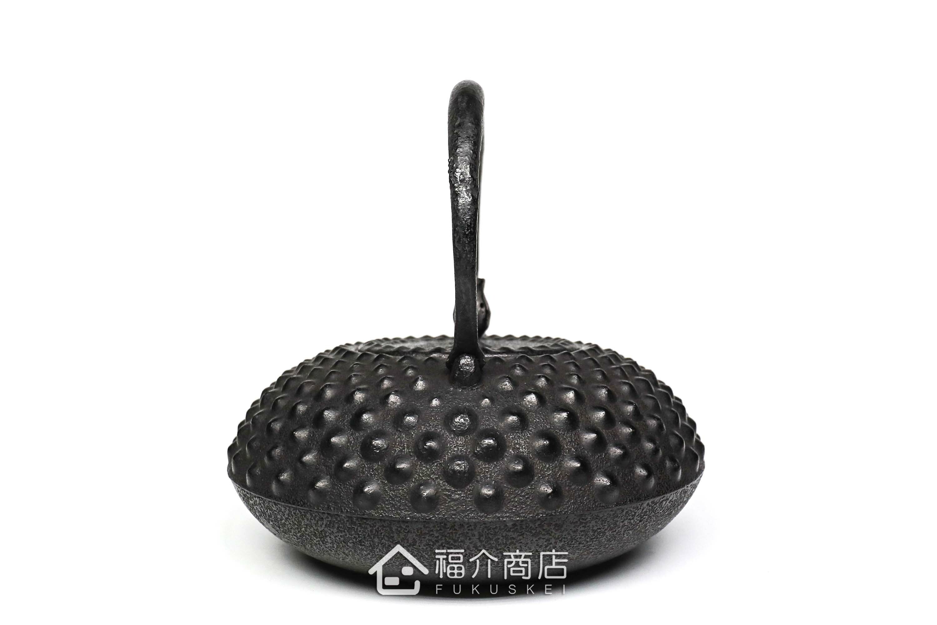 煮水泡茶用的布團型鑄鐵茶壺