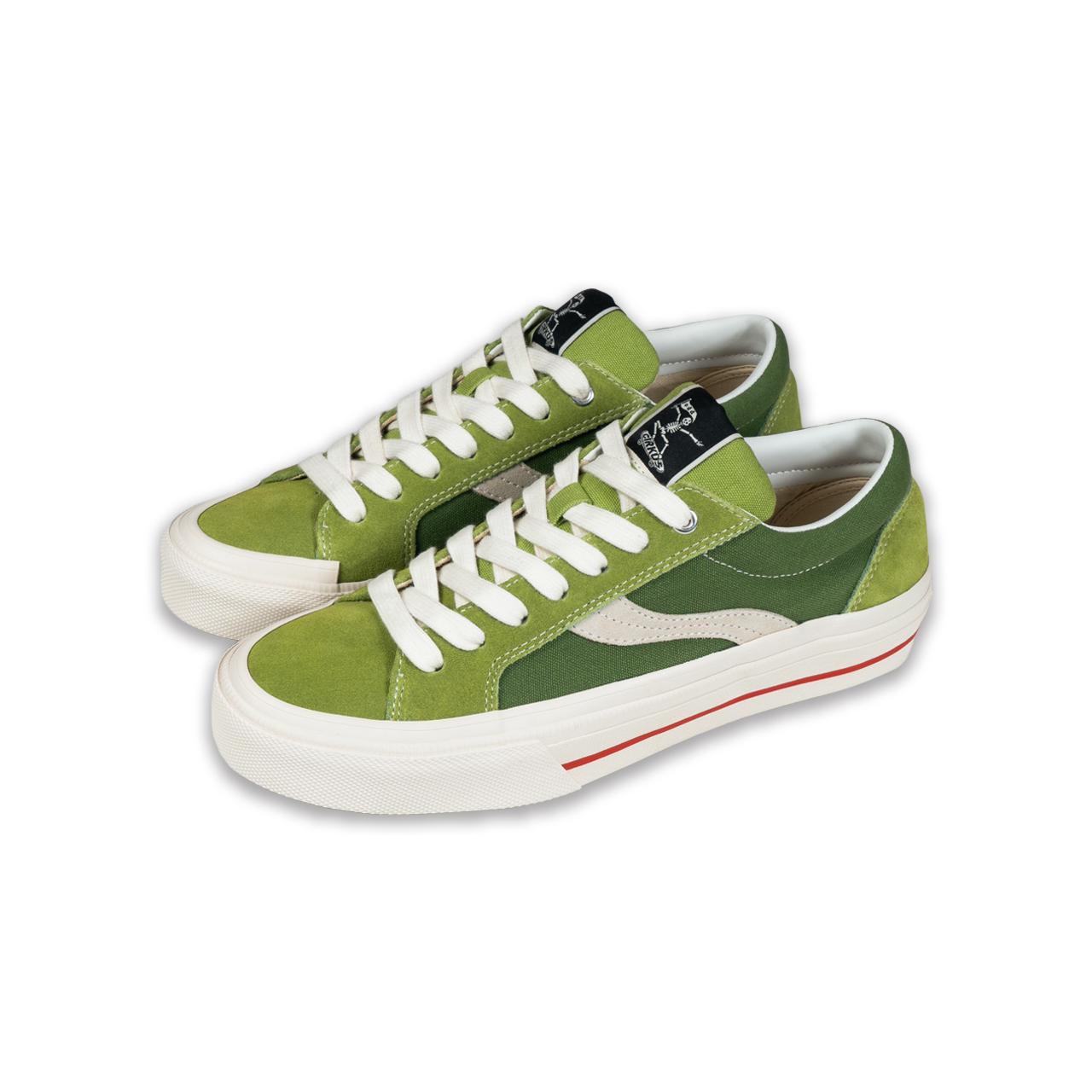 odd CIRKUS ASTLEY LOW PALE GREEN / 生膠帆布鞋 低筒 蘋果綠