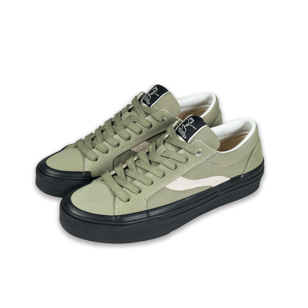 odd CIRKUS ASTLEY LOW SLAT GRAY / 生膠帆布鞋 低筒 甜瓜灰