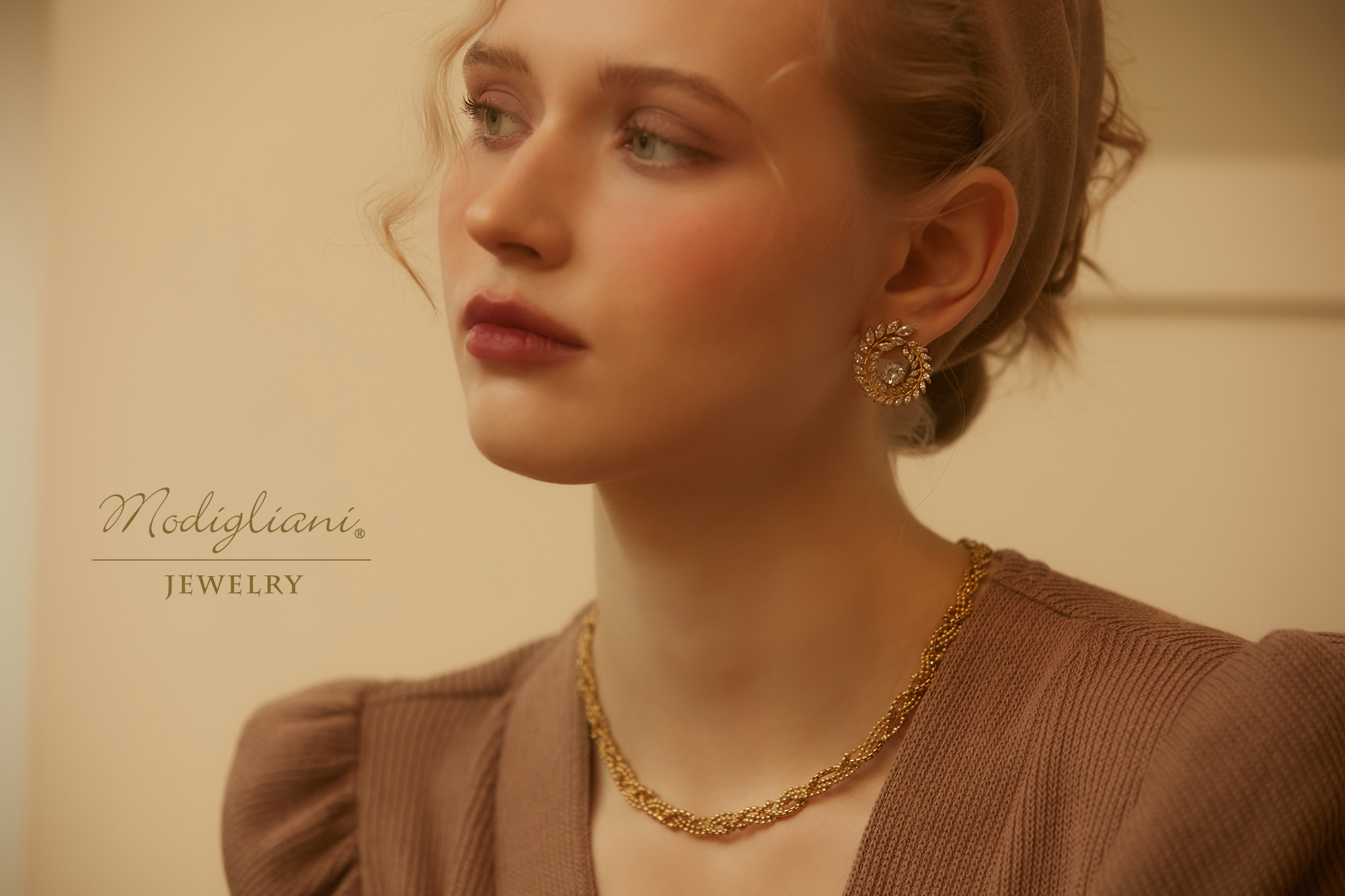 黃銅飾品,黃銅,華麗,耳環,貼式耳環,鋯石,個性