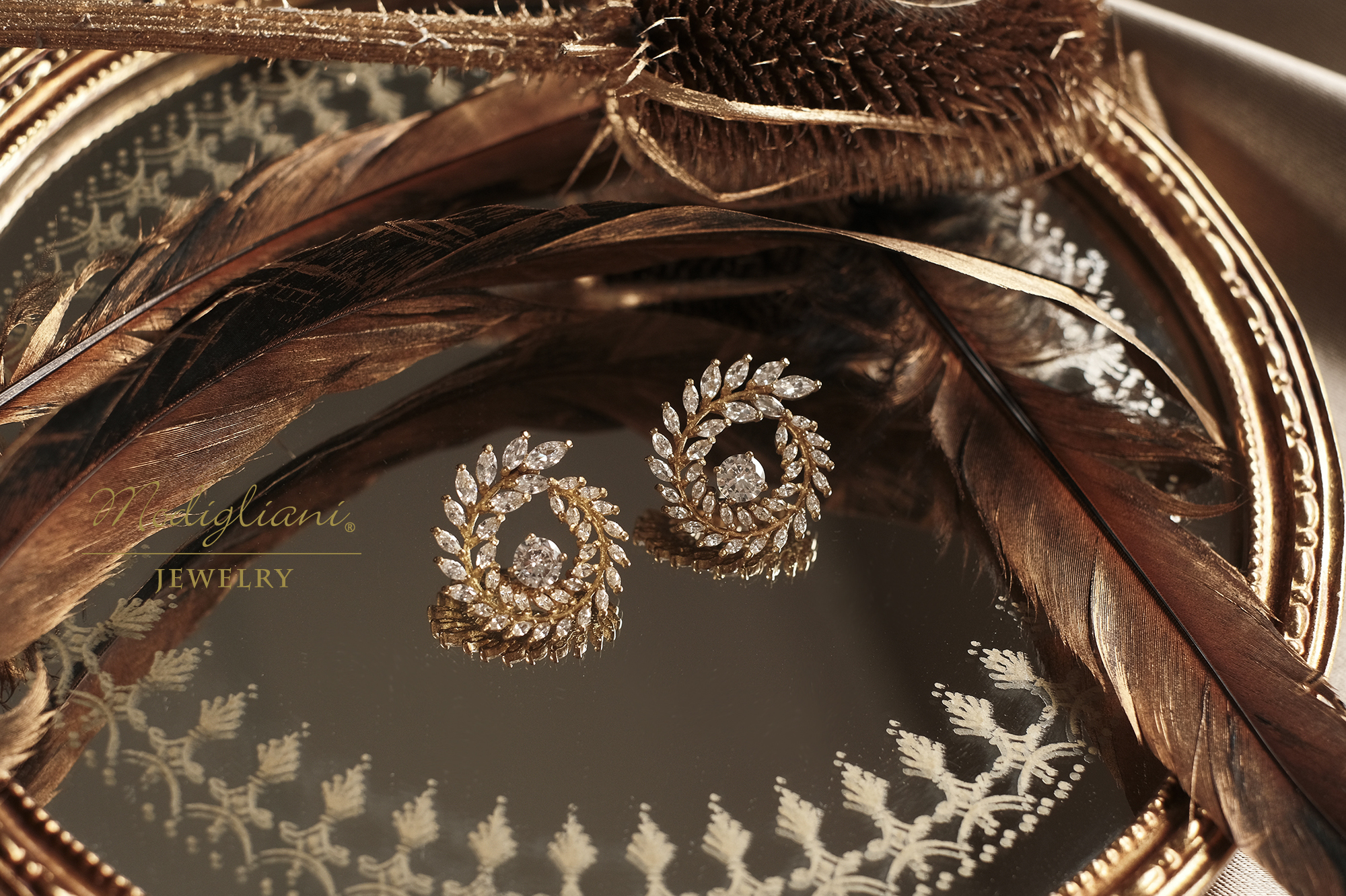 黃銅飾品,黃銅,華麗,耳環,貼式耳環,鋯石,個性