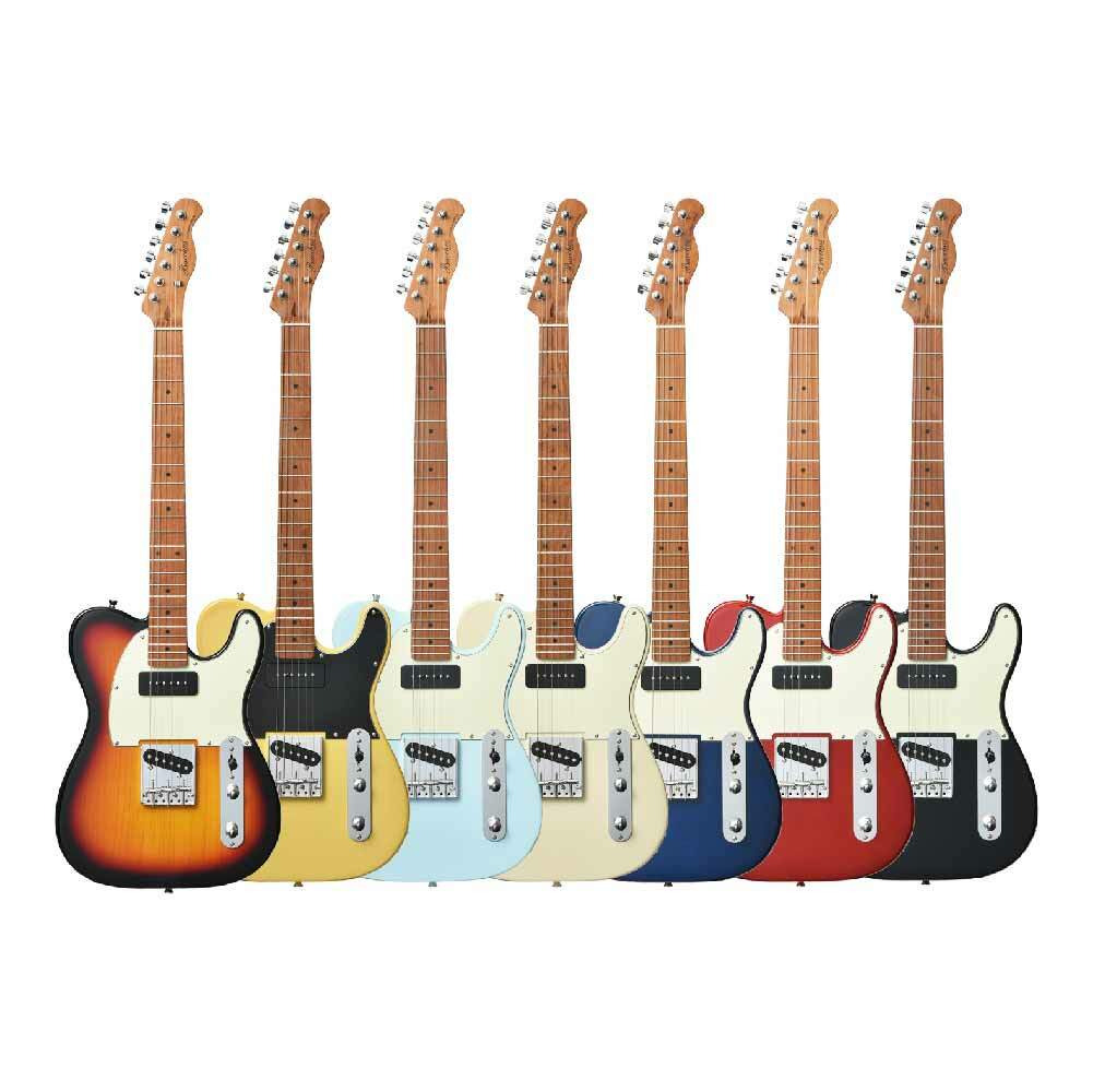 Bacchus Bacchus / BTE-2-RSM/M 烤楓木(琴頸+指板) 日系電吉他(8色) — 三峽吉他 / Bass