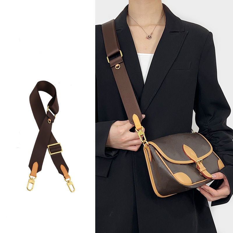 diane法棍包帆布肩帶包包斜挎背帶改造替換寬包帶單買