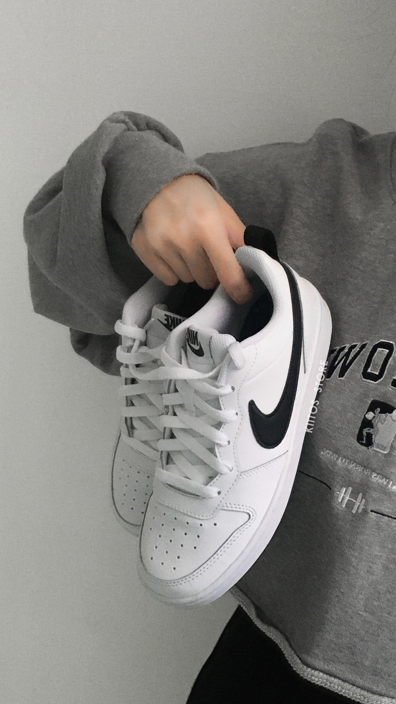 Nike Court Borough Low 黑白 BQ5448-104 DV5456-104