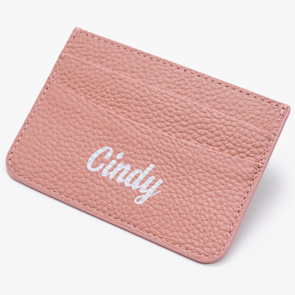 和諧字體 卡夾 蜜荔粉 客製化卡套 - (訂製名字)