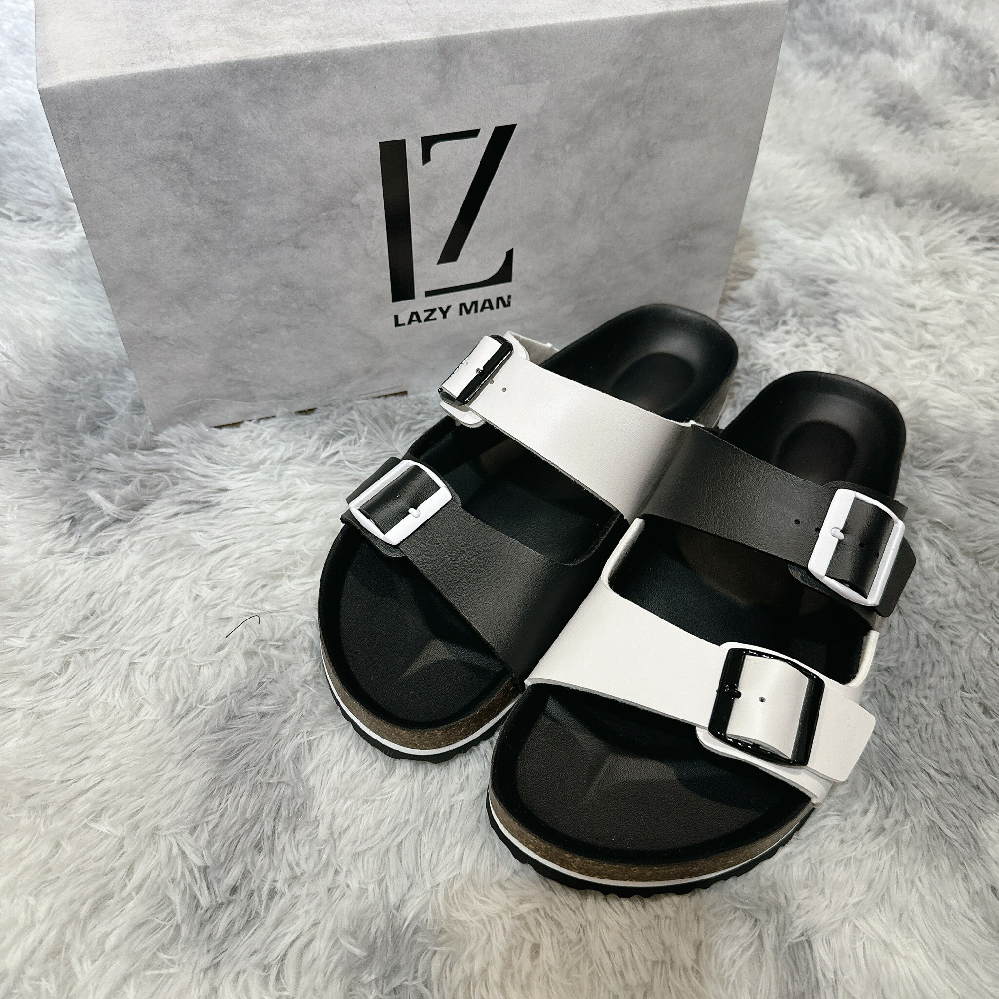 LAZY MAN 雙密度足弓拖鞋