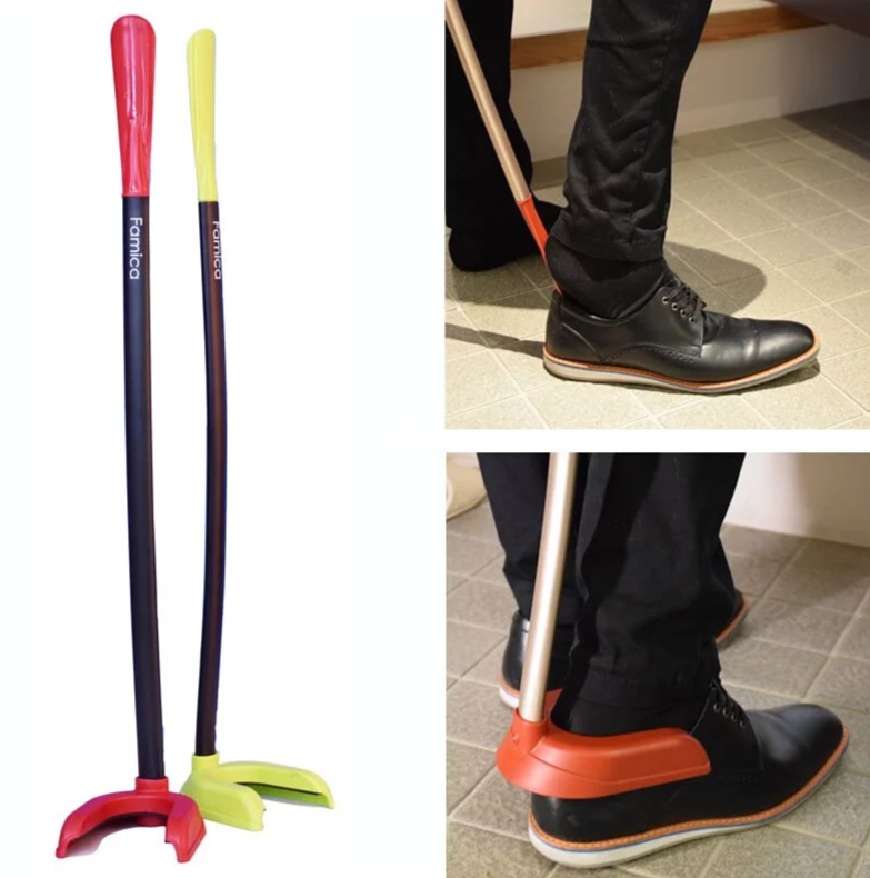 【Famica】免彎腰穿脫鞋把