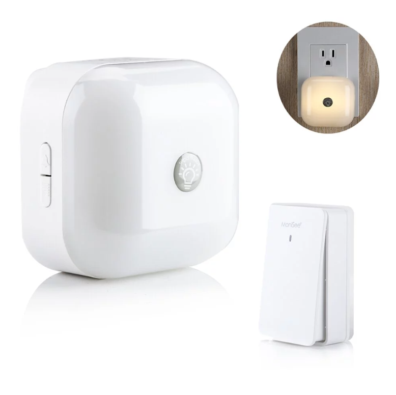 【MoniSee】莫尼希自發電無線門鈴 - 觸控夜燈
