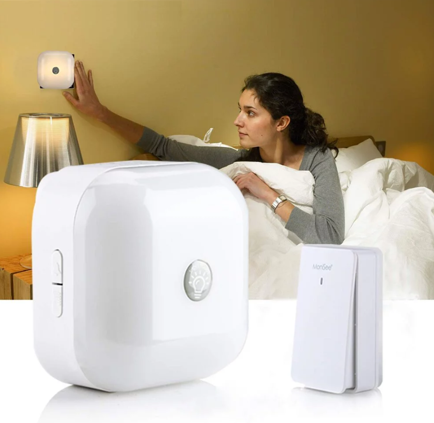 【MoniSee】莫尼希自發電無線門鈴 - 觸控夜燈