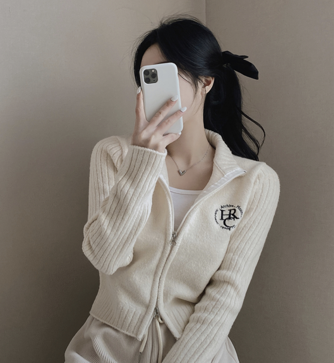 KR 兩著針織外套 3 COLORS