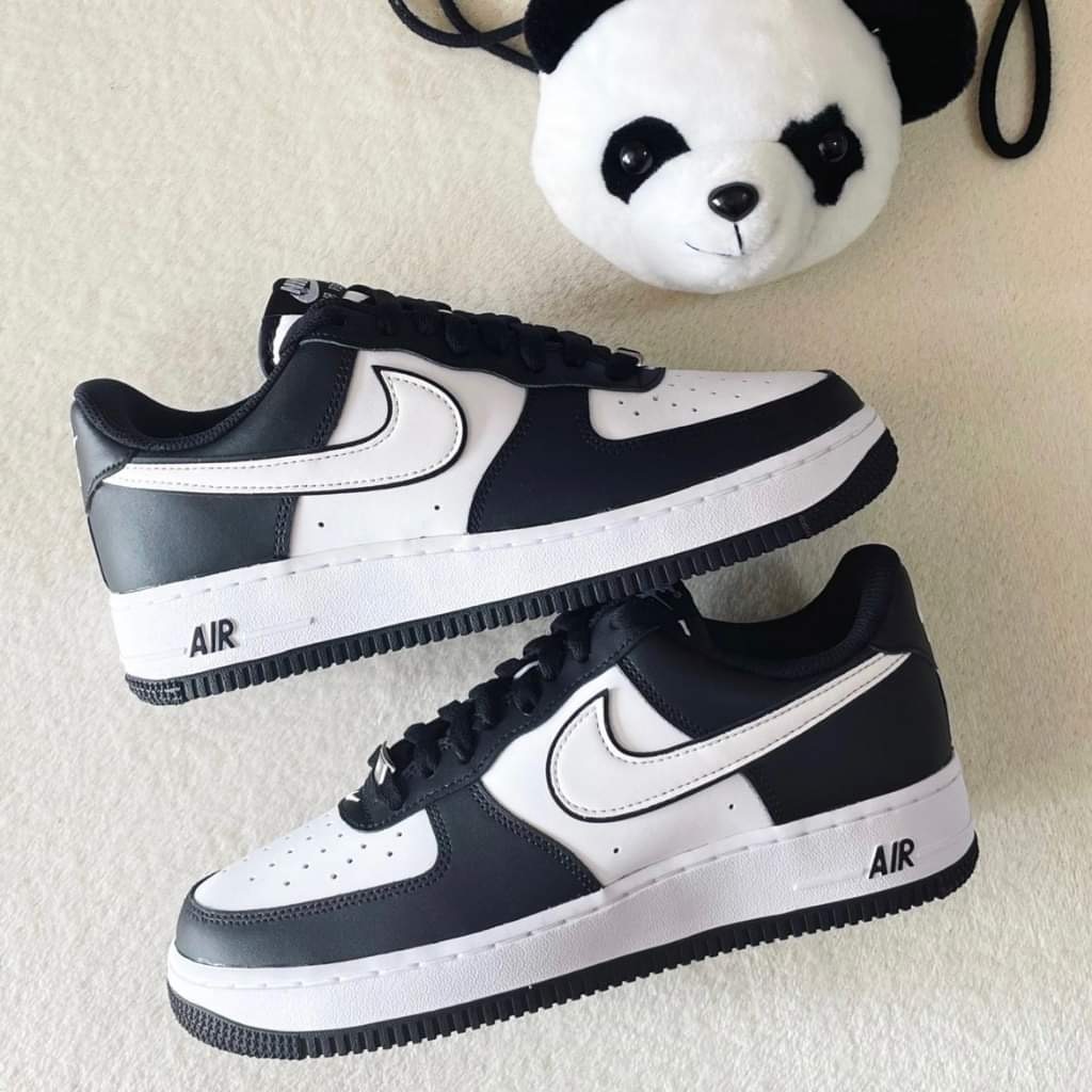 【現貨】NIKE AIR FORCE 1 LOW 黑白 熊貓-MEN