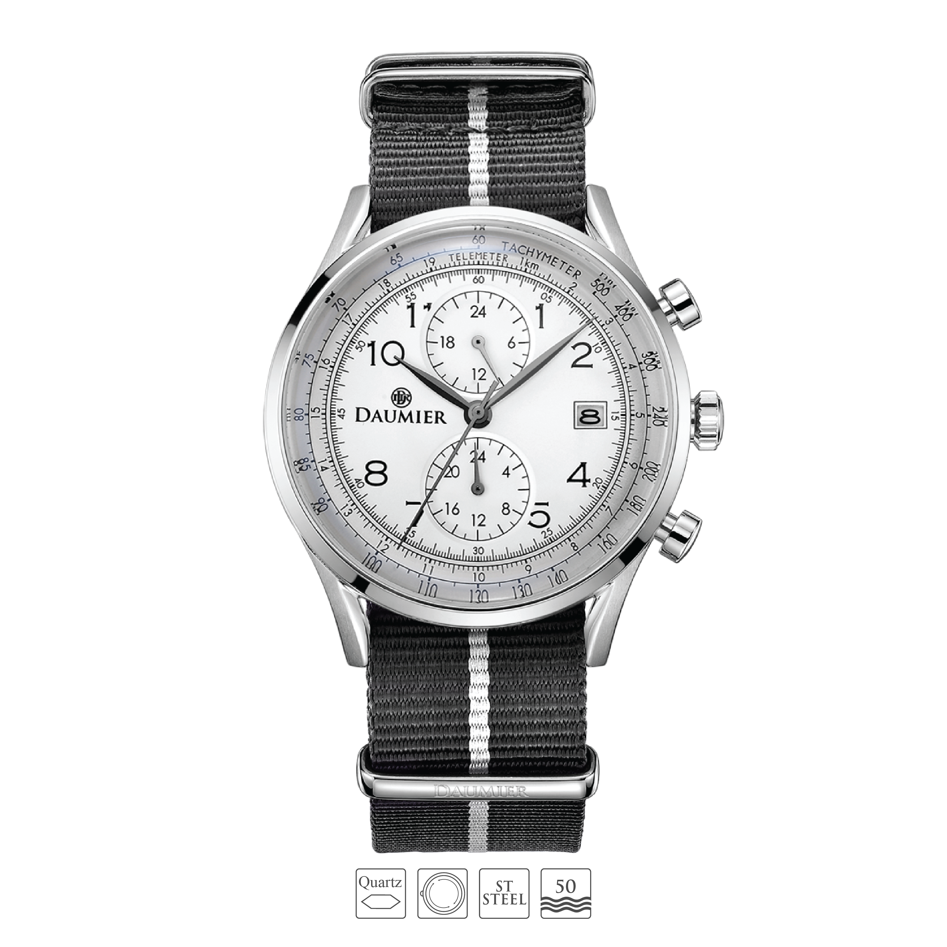 NURBURG Metal Silver