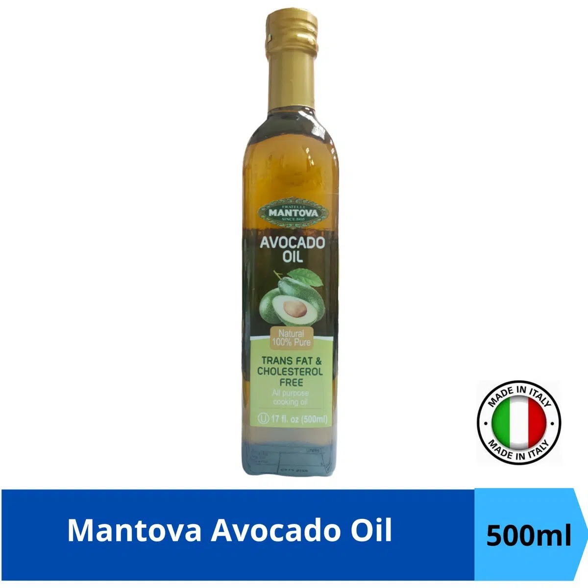 N1: Mantova - 100%牛油果油 (500ml)