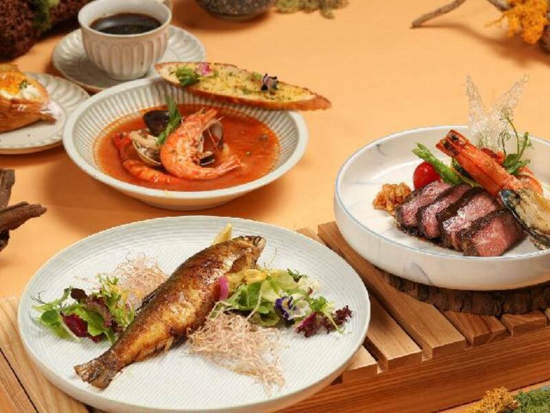 【電子票】台南飯店吃到飽｜煙波臺南館餐點