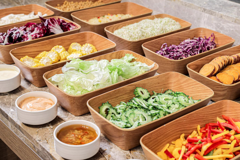 【電子票】台南飯店吃到飽｜煙波臺南館沙拉吧