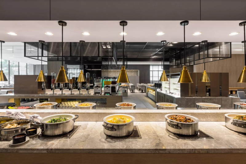 【電子票】台南飯店吃到飽｜煙波臺南館自助區