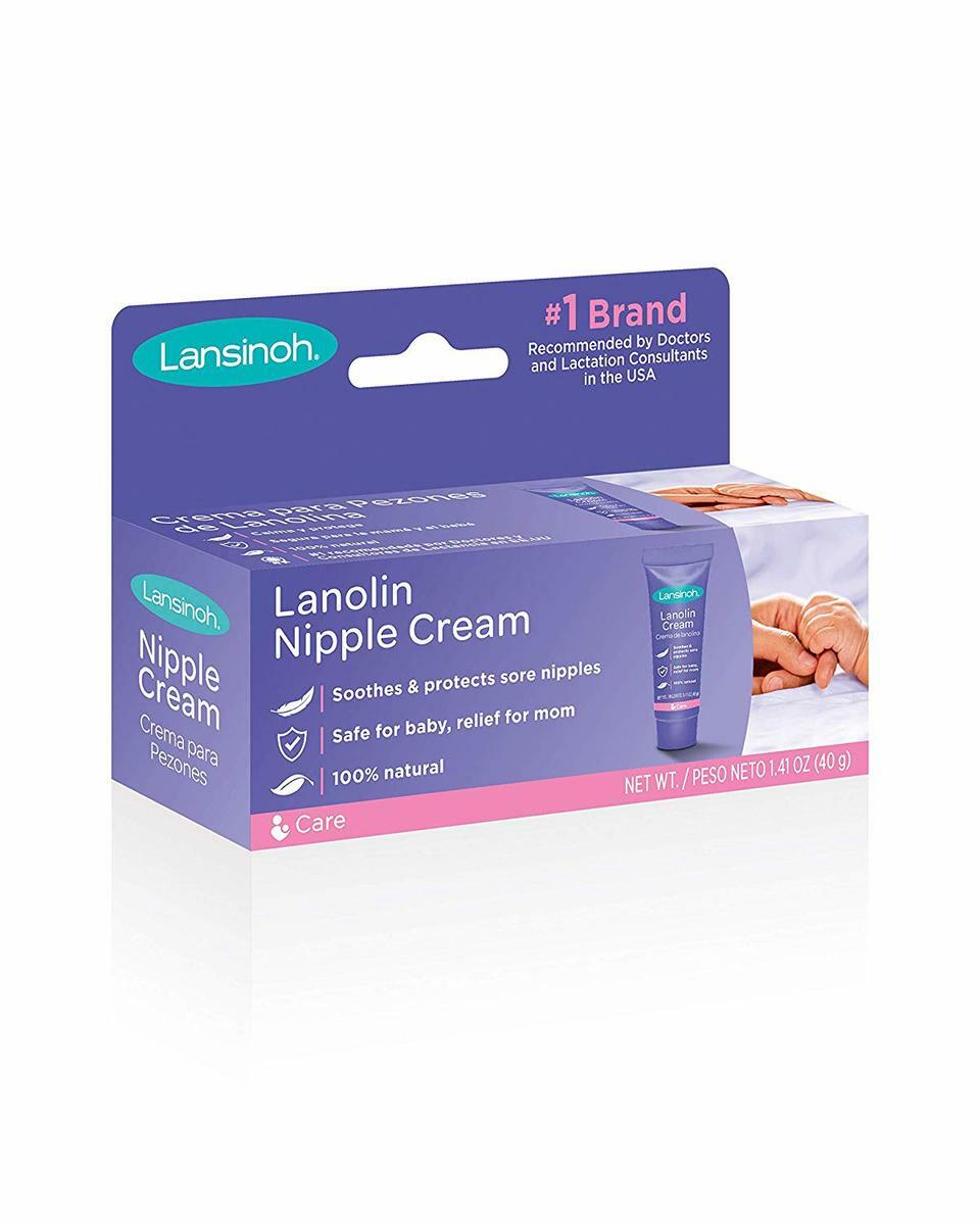 Lansinoh - 天然羊脂膏乳頭霜40ml (緩解餵哺母乳而產生的乳頭痛感和破裂)（平行進口）