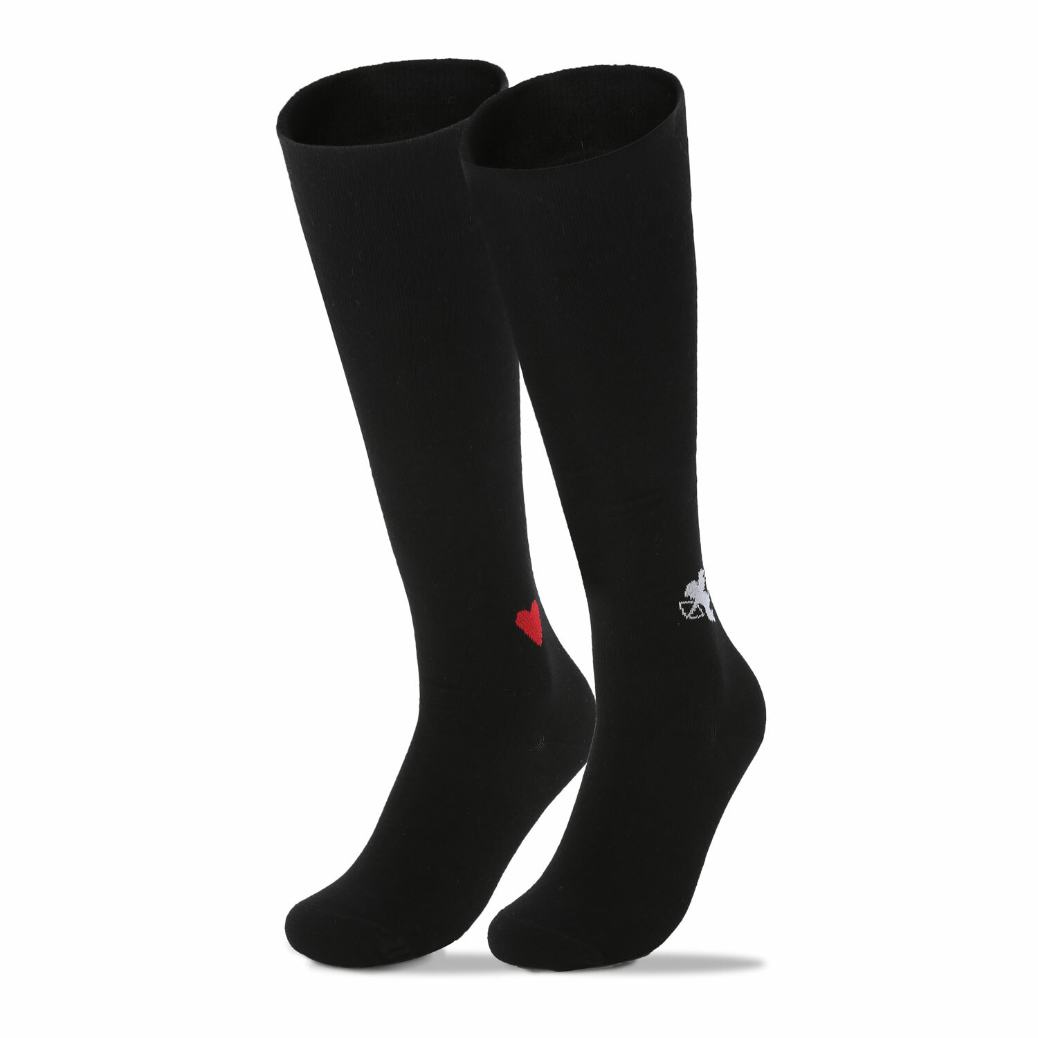 愛情遊戲 黑｜MBJ X BEBE COLAB．壓力及膝襪