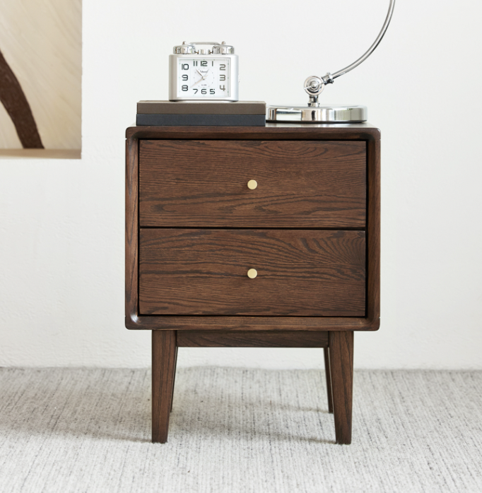 貝里胡桃床頭櫃 BL-F8024