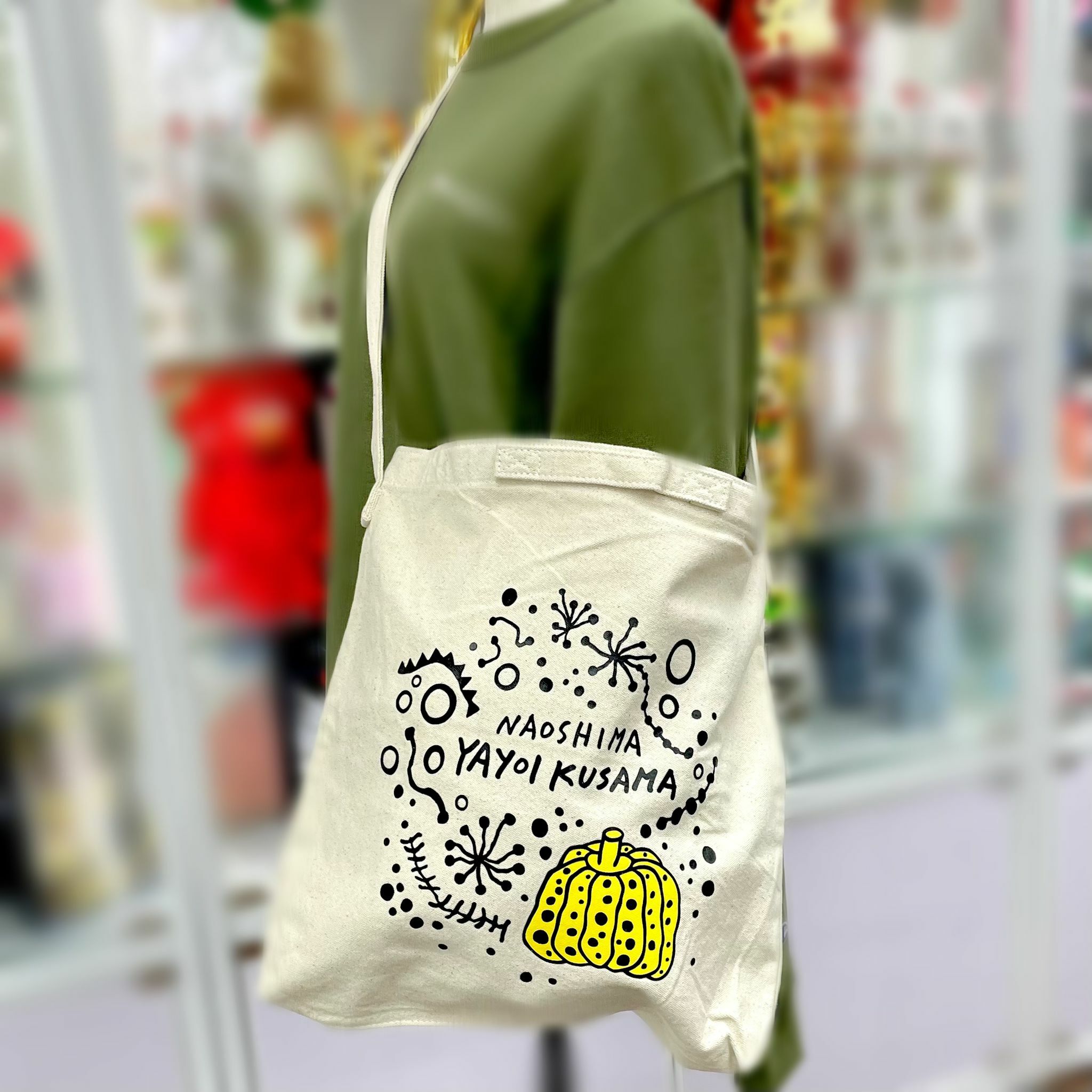 Yayoi Kusama 2 Way Tote Bag
