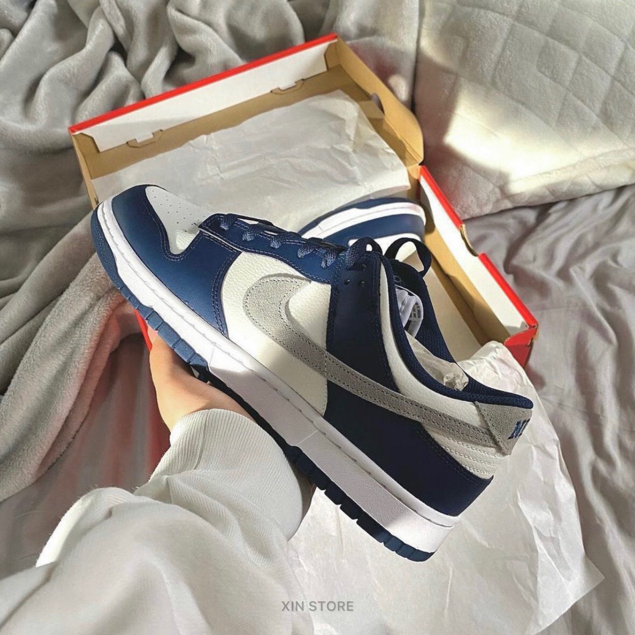 Nike Dunk Low Midnight Navy 灰藍午夜藍