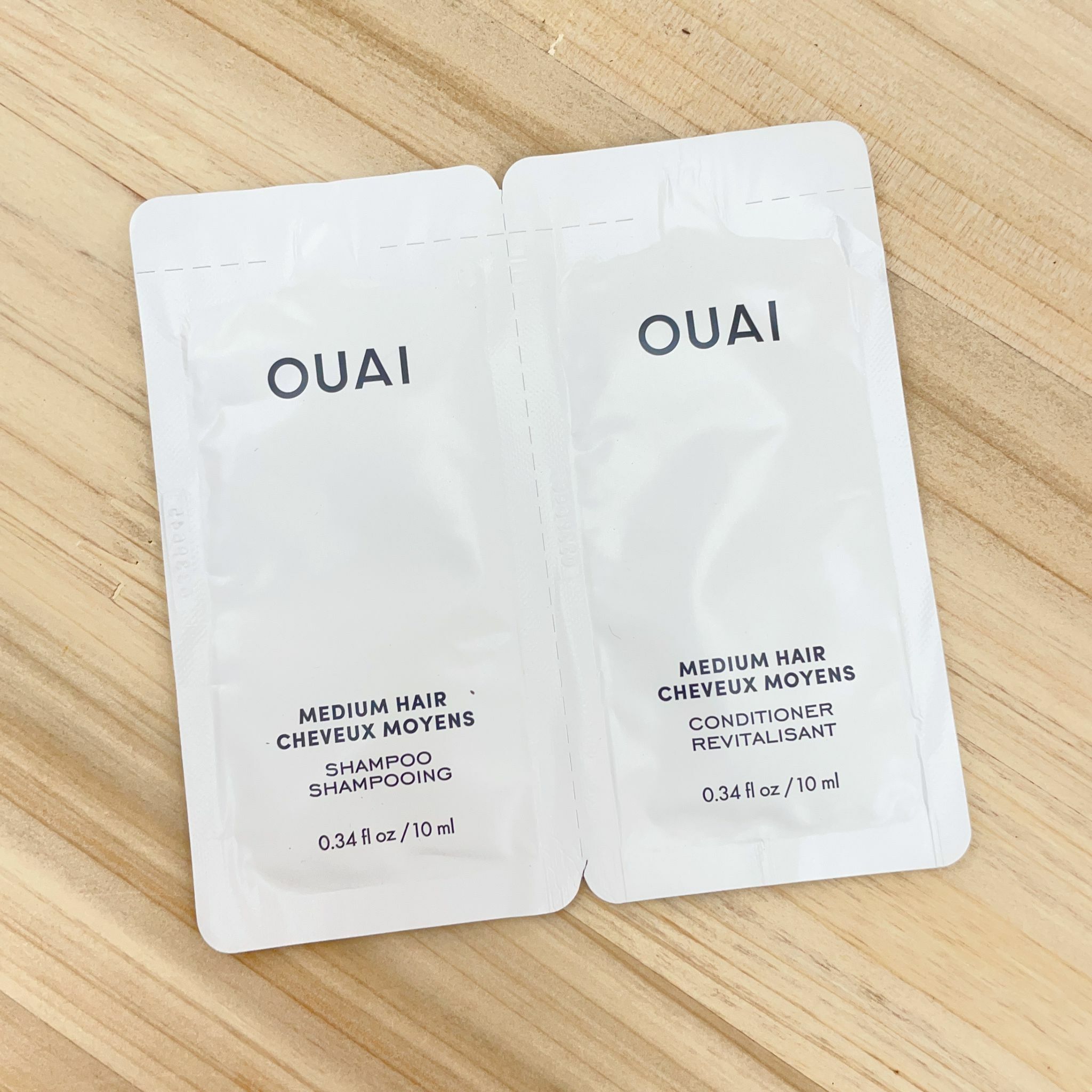 OUAI MEDIUM HAIR SHAMPOO+CONDITIONER SET