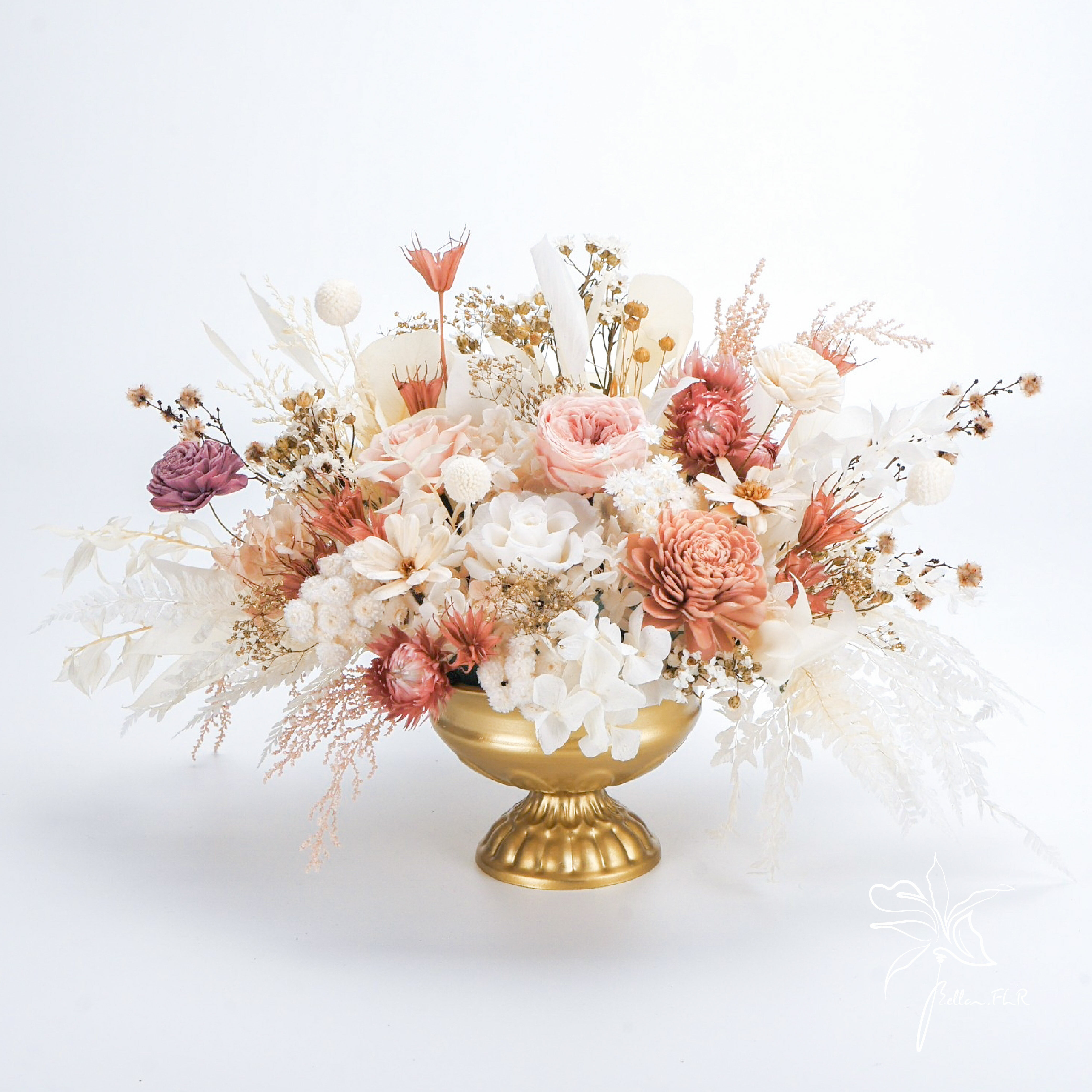 【蜜糖甜心】永生乾燥盆花