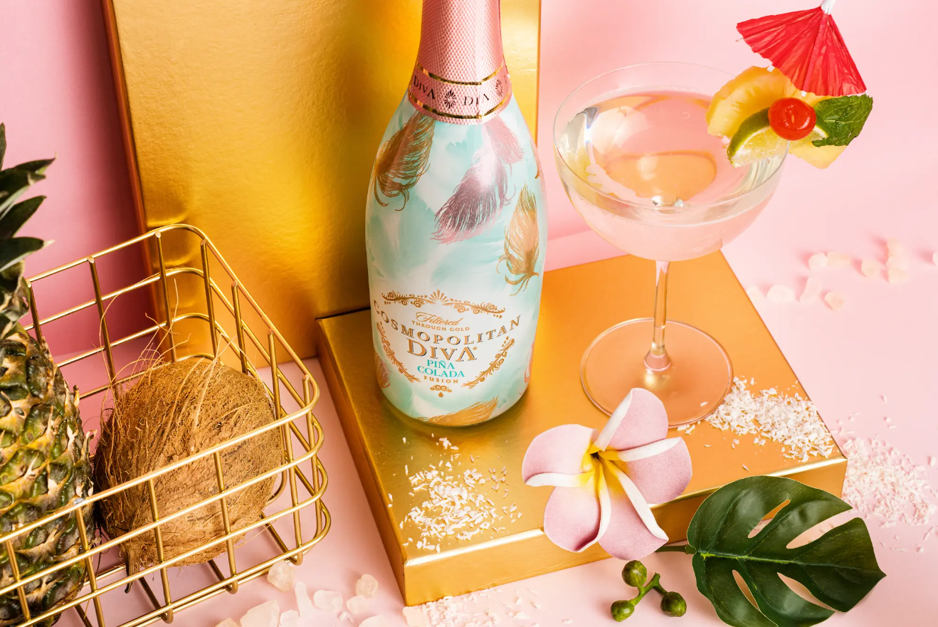 Cosmopolitan Diva Pina Colada Sparkling
