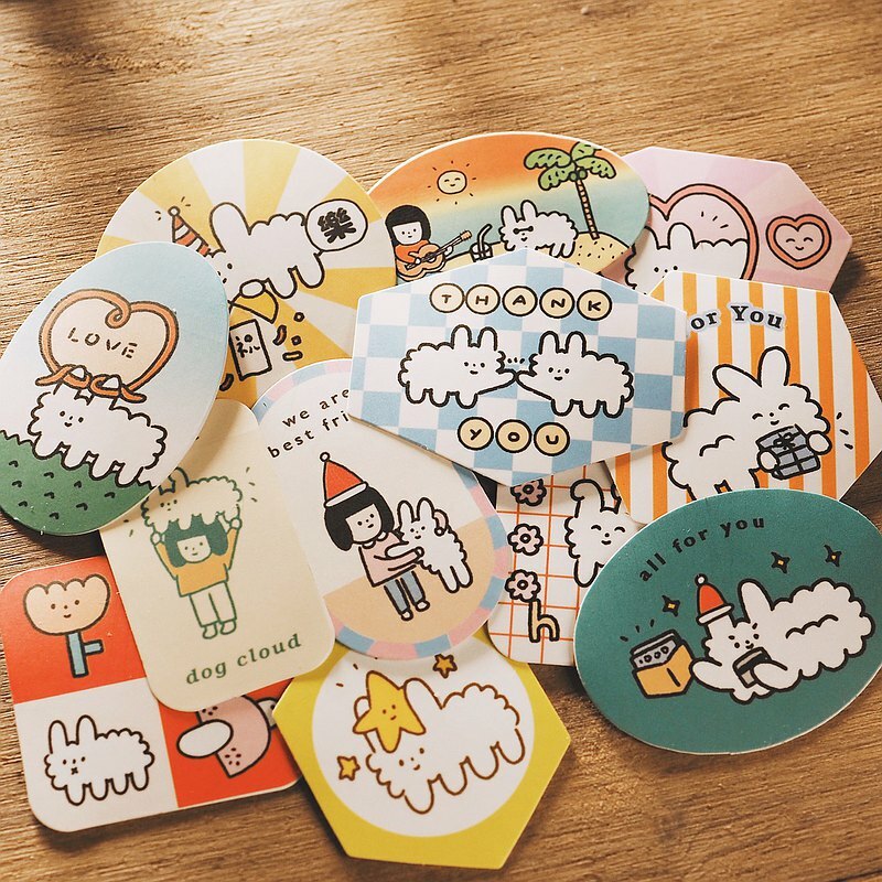 右手超人｜絕版｜禮物貼紙｜3代 12入