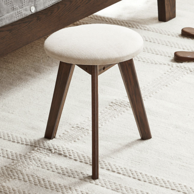 聖羅莎胡桃梳妝凳 SLS-A1132