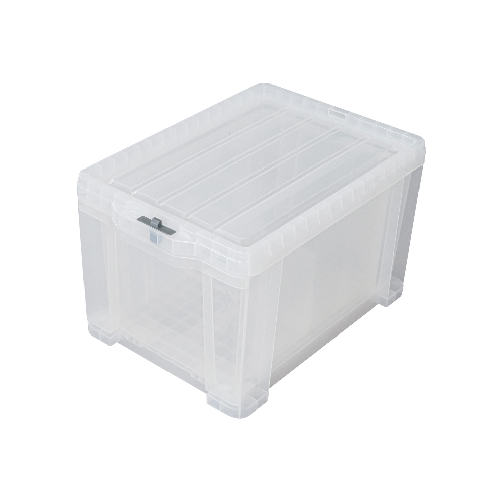 【日本 JEJ ASTAGE】Lock Stocker多功能可鎖扣透明收納工具箱/LS-45C(大)