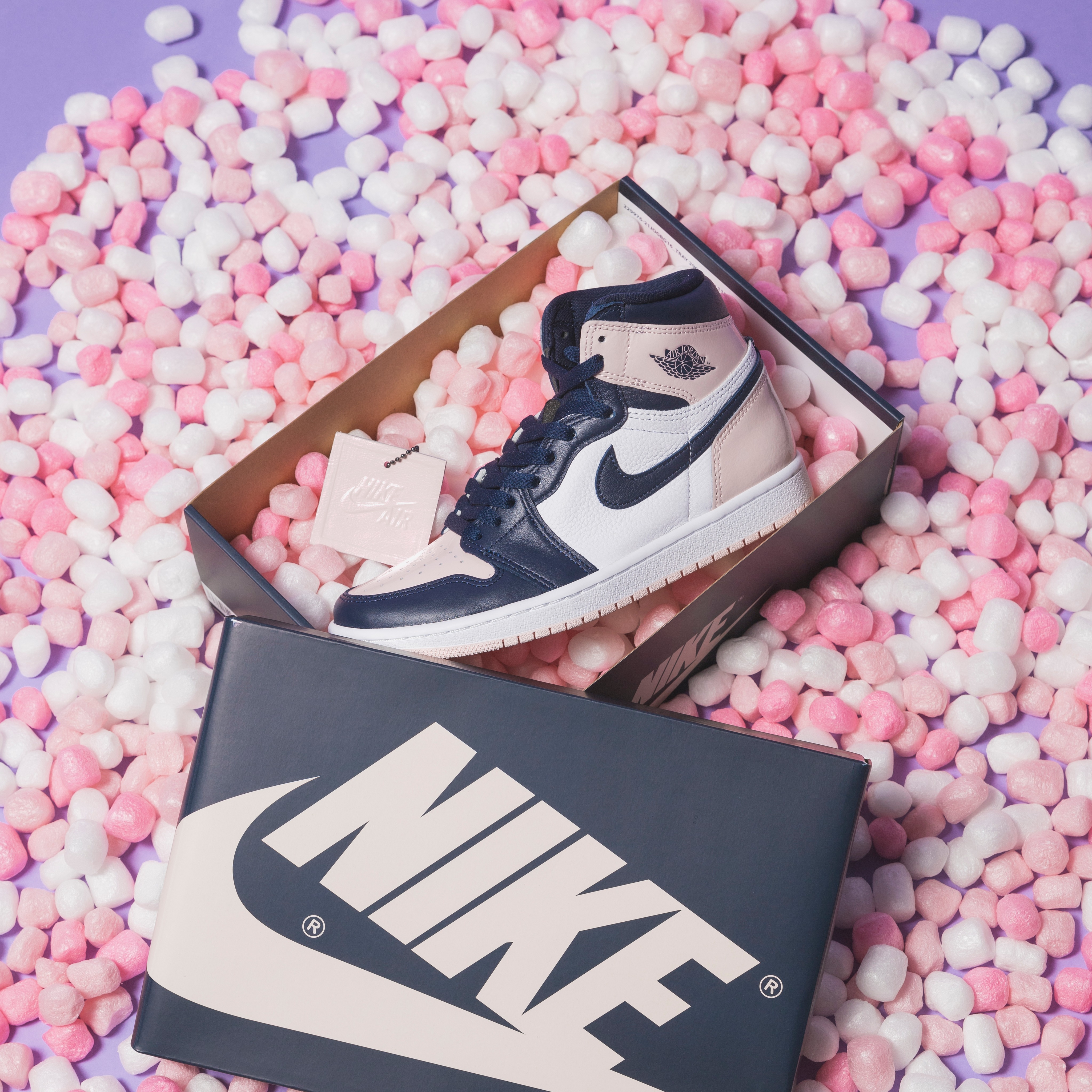 -(A7d)-WMNS AIR JORDAN 1 RETRO HI OG "ATMOSPHERE" 泡泡糖 -DD9335 641