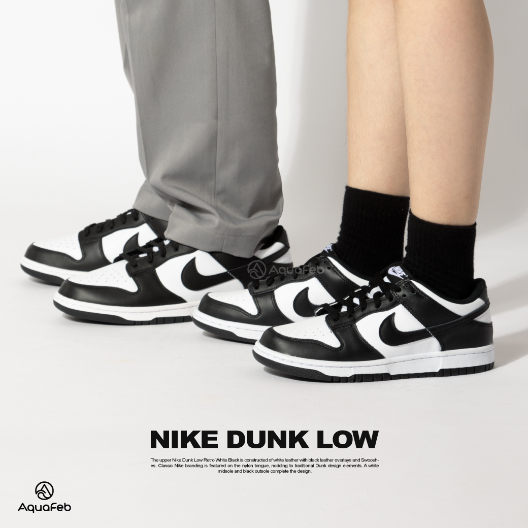 Nike Dunk Low 男女 大童 白黑 熊貓 皮革 滑板 休閒鞋 DD1391-100/DD1503-101/CW1590-100