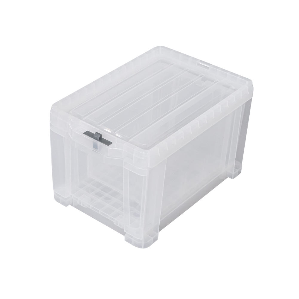 【日本 JEJ ASTAGE】Lock Stocker多功能可鎖扣透明收納工具箱/LS-25C(小)