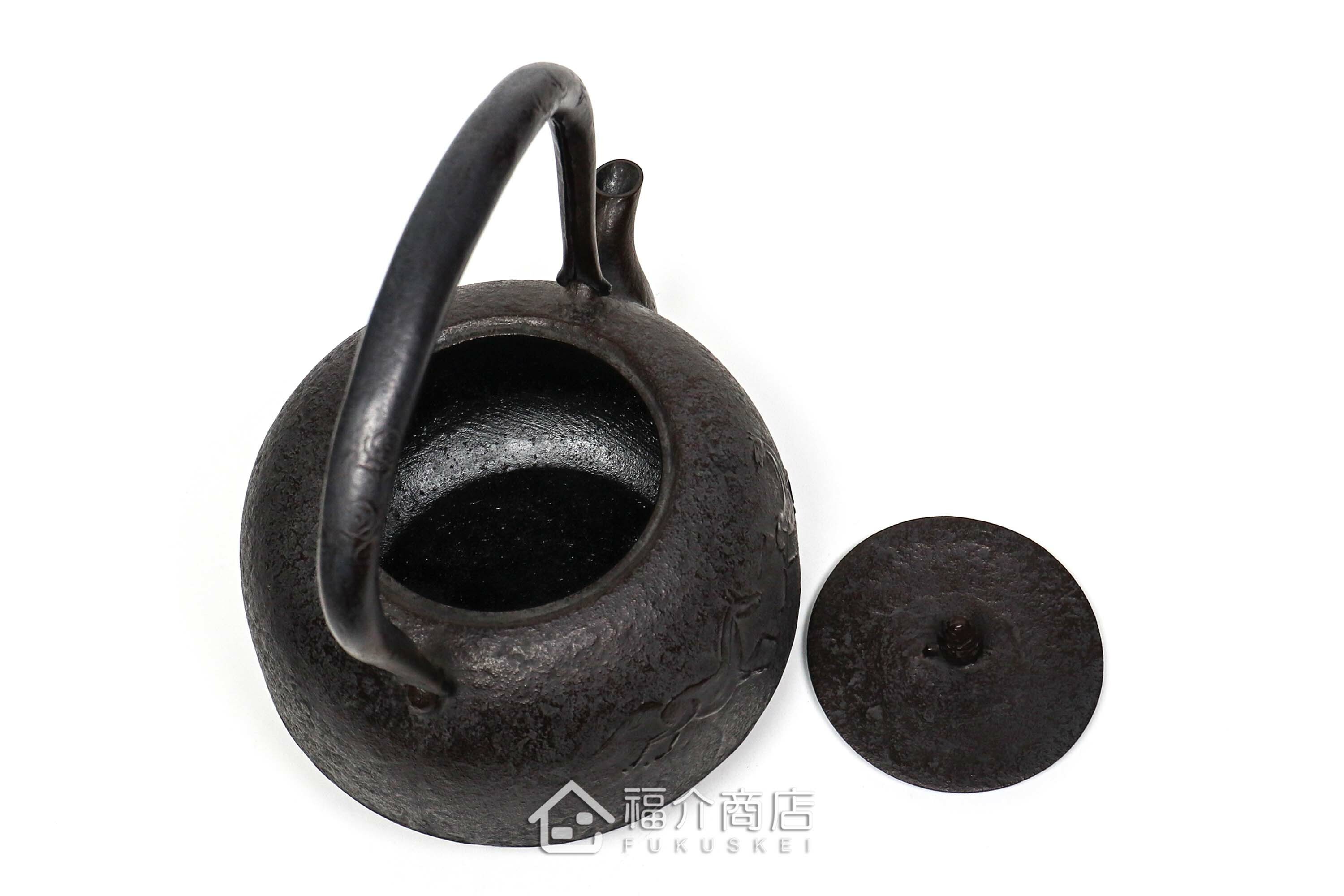 煮水泡茶用的鑄鐵茶壺