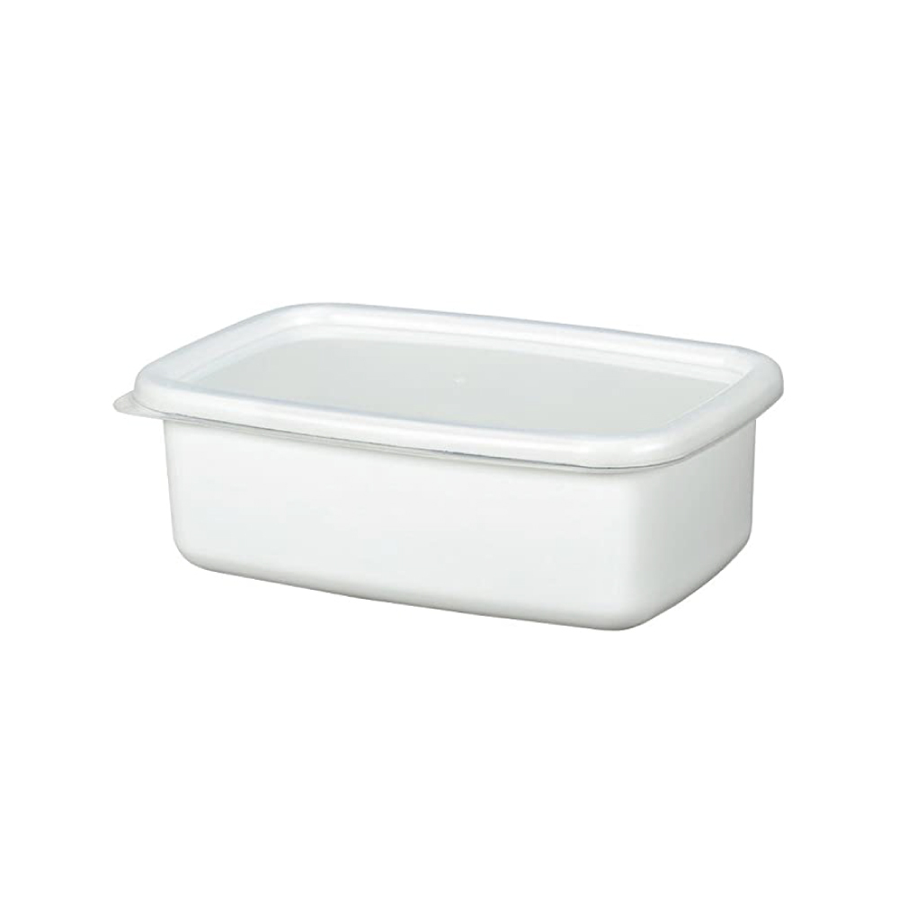 【日本Bestco】模組化搪瓷容器/白色/M號/MA-1801