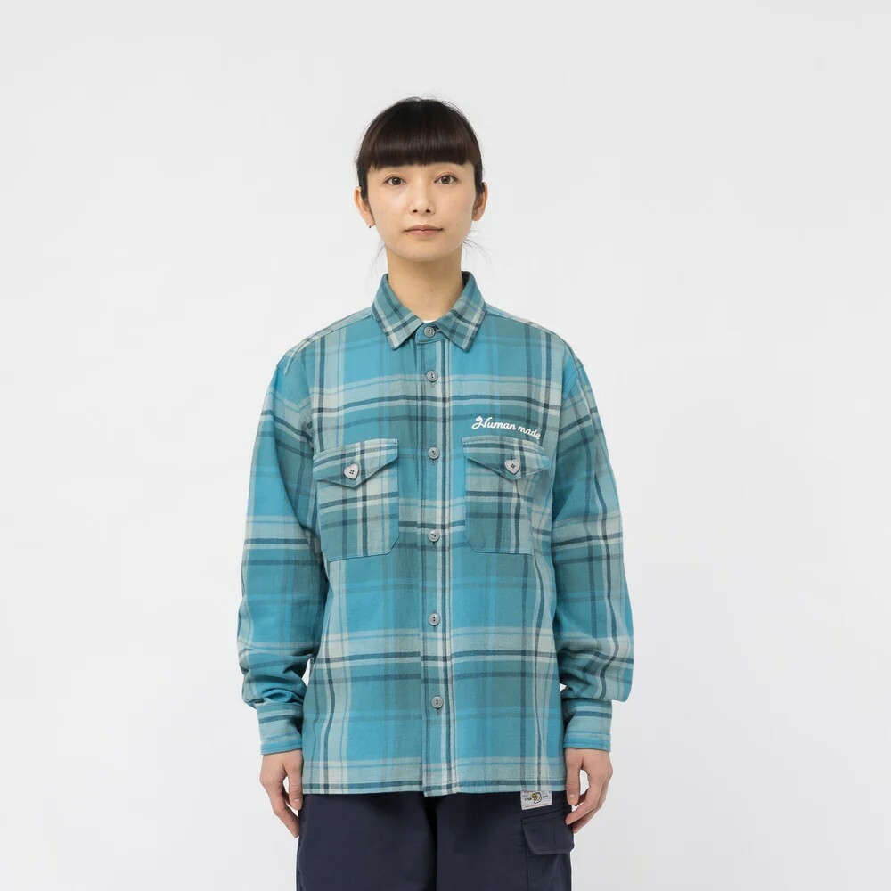 APAIR】預購Humanmade CHECKED OVERSHIRT 棉質格紋襯衫HM25SH003